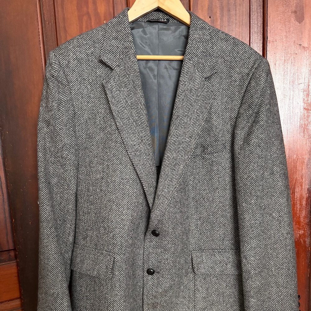 Vintage Dawahares Men's wool blazer
